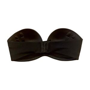 Black strapless bra 34D NWOT